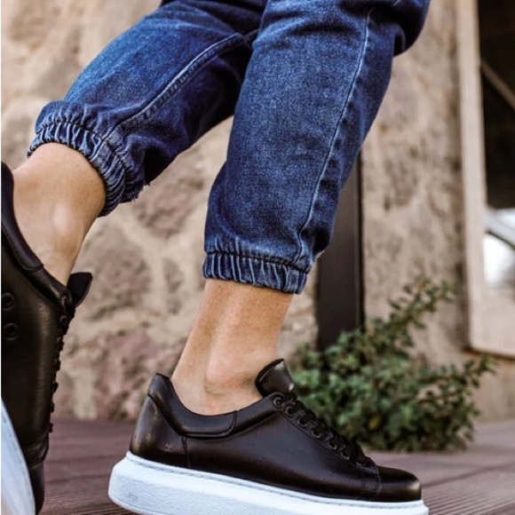 CHEKICH • CH153 CBT Estrella Men Sneaker Black Shoes Vegan Includes Apollo Box - Picture 3 of 8